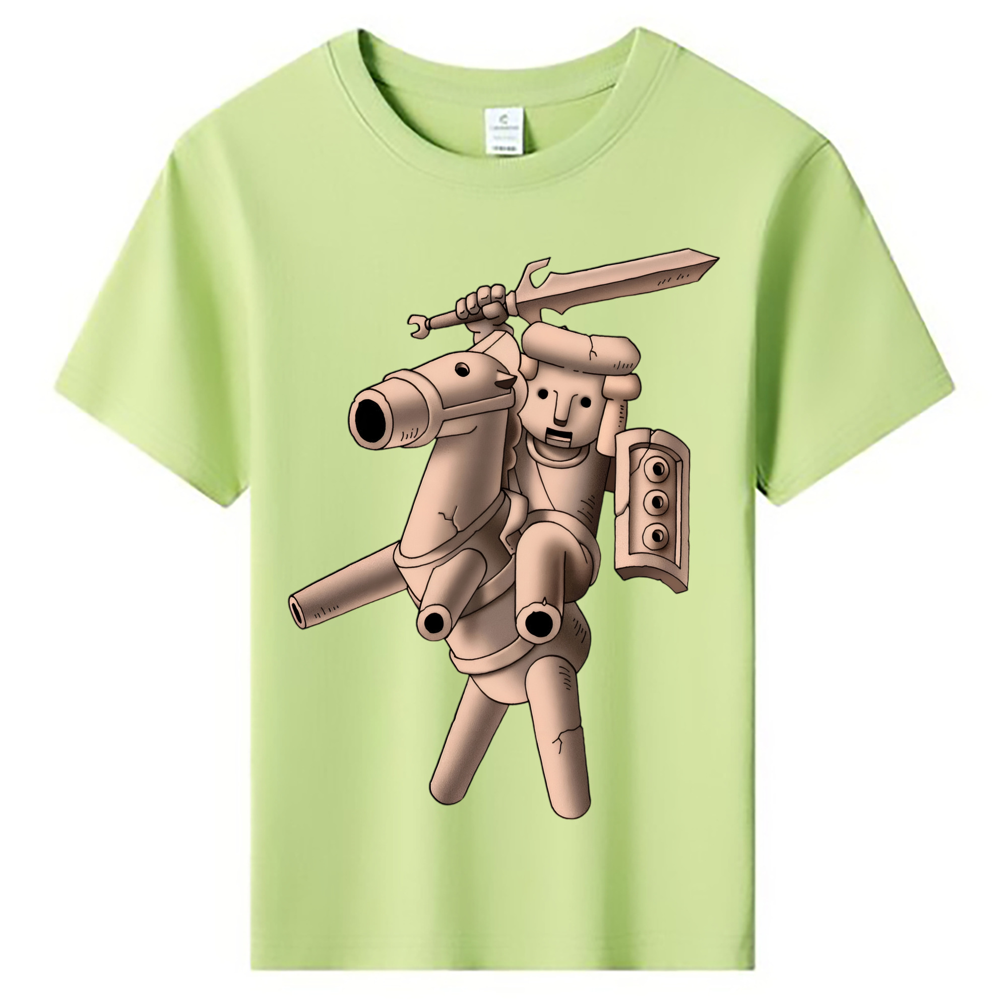（画像用） ドラゴンクエスト Doragon Kuesuto Dragon Quest 綿100％キッズTシャツ（フロントプリント）